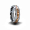 mokume gane wedding ring