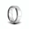 8mm wide tungsten carbide wedding band