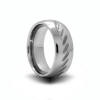 8mm wide tungsten carbide wedding ring