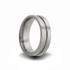 8mm wide titanium wedding band