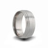 heavy stone rings (R) titanium wedding band