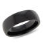 black ceramic wedding bands