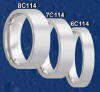 cobalt chrome wedding bands from heavy stone rings