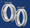 heavy stone rings tungsten carbide wedding bands