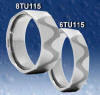 heavy stone rings tungsten carbide wedding bands