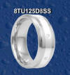 tungsten carbide wedding band with diamonds