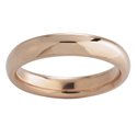 14k rose gold wedding band