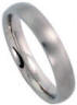 4mm wide titanium wedding band